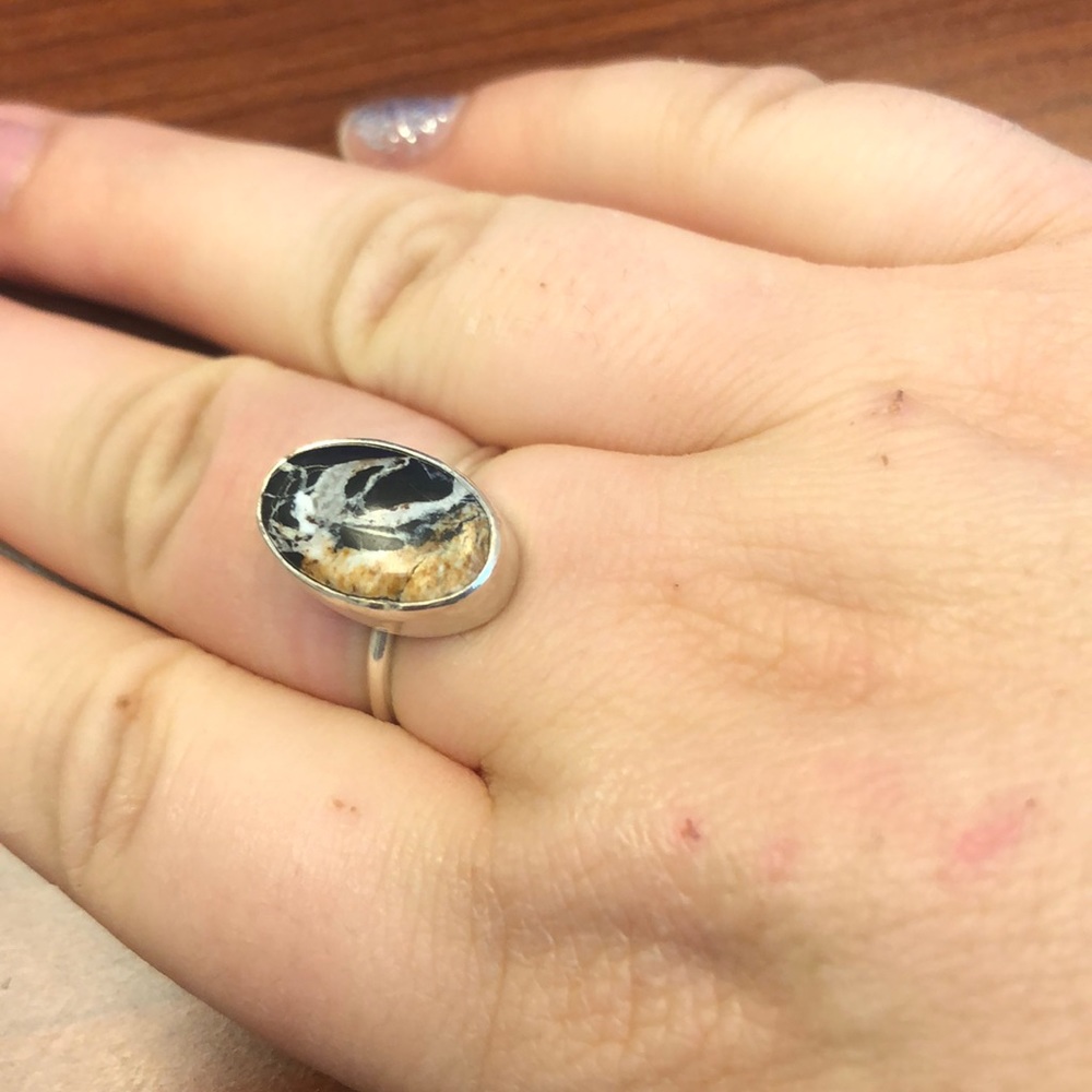 Buffalo turquoise ring